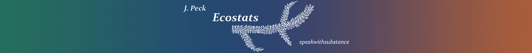 Ecostats, publisher of J. Peck HSD books
